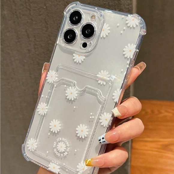 ⚠️Clearance iPhone 15/Pro/Pro Max Floral Phone Case - Picture 1 of 4